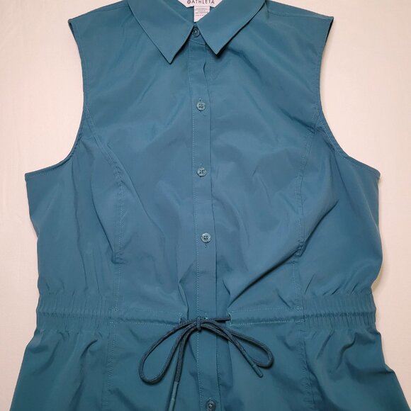 Athleta Womens Levitate Poplin Tank Size Medium - Picture 5 of 8